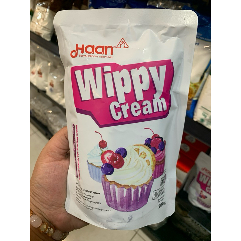 

Whipped Cream Haan 200gr wippy cream