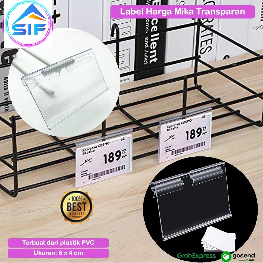 

Mika Label Harga Rak Tempat Harga Rak Minimarket Jepit Price Tag Harga Jualan Penjepit Nama Display Produk Toko Supermarket