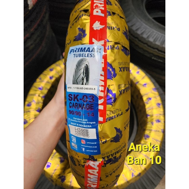 Ban Primaax 90/9014 SK03 Carnage Tubeless SK03 Primax