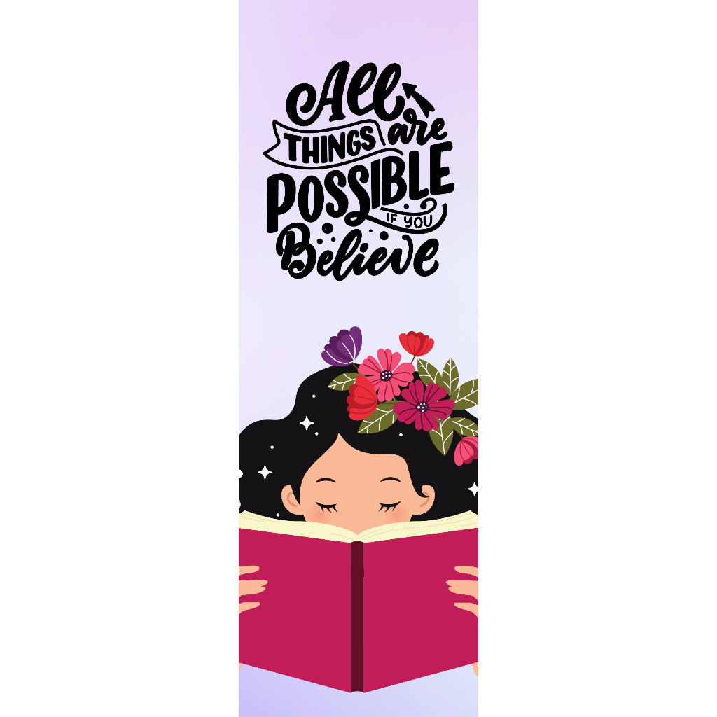 

Bookmark / Pembatas Buku Murah Custom Kucing Cat Motivasi