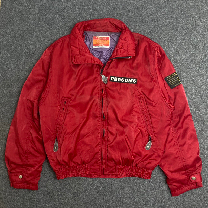 Flight Jaket Persons Jaket Vintage Racing Tebal