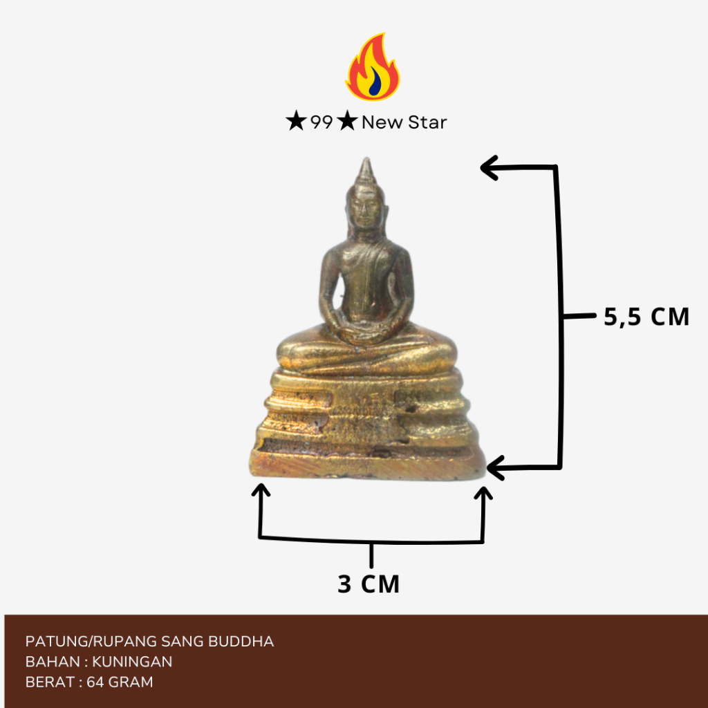 Patung/Rupang/Arca Sang Buddha Thailand