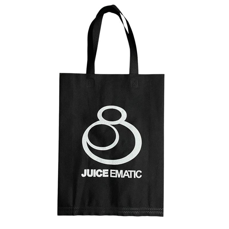 TOTE BAG/GOODIE BAG JUICE EMATIC HITAM MURAH (BISA COD)