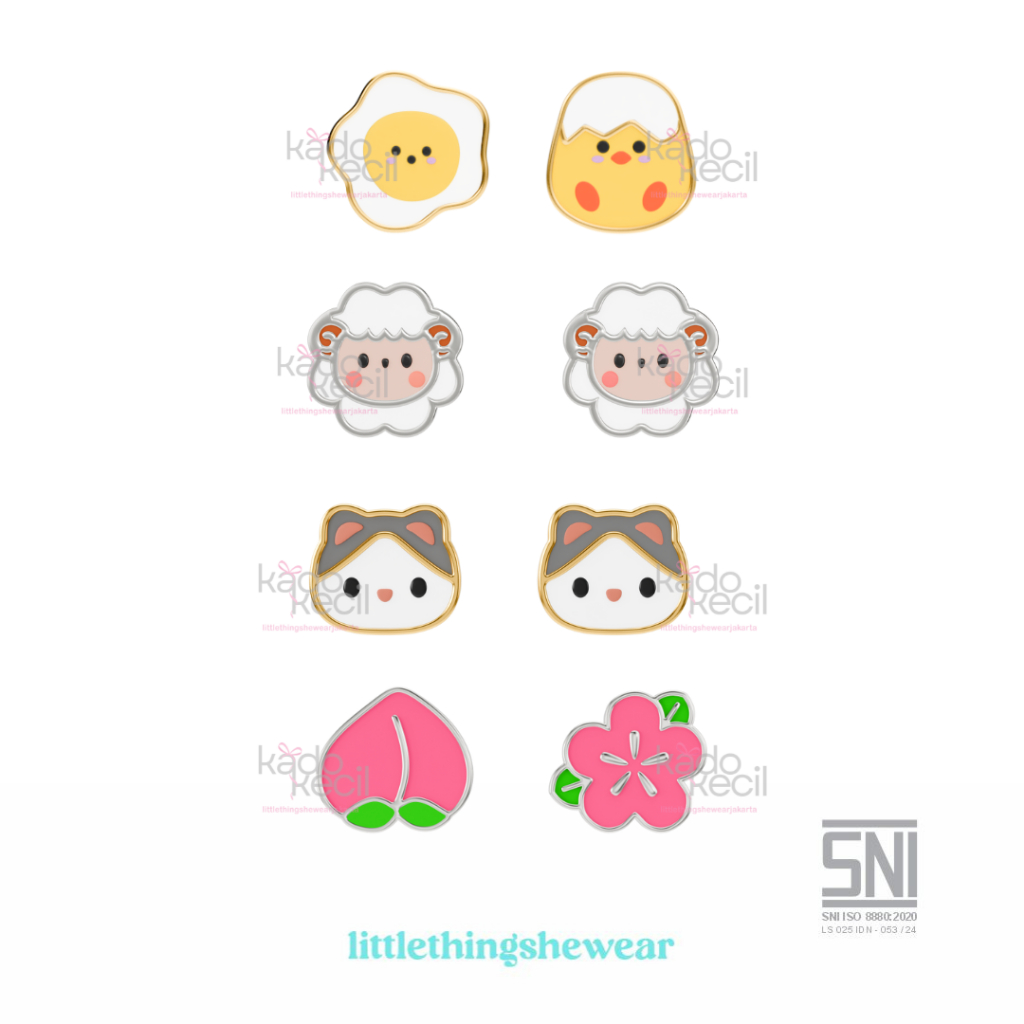 Littlethingshewear Minako Series Chick Baba Neko Peach
