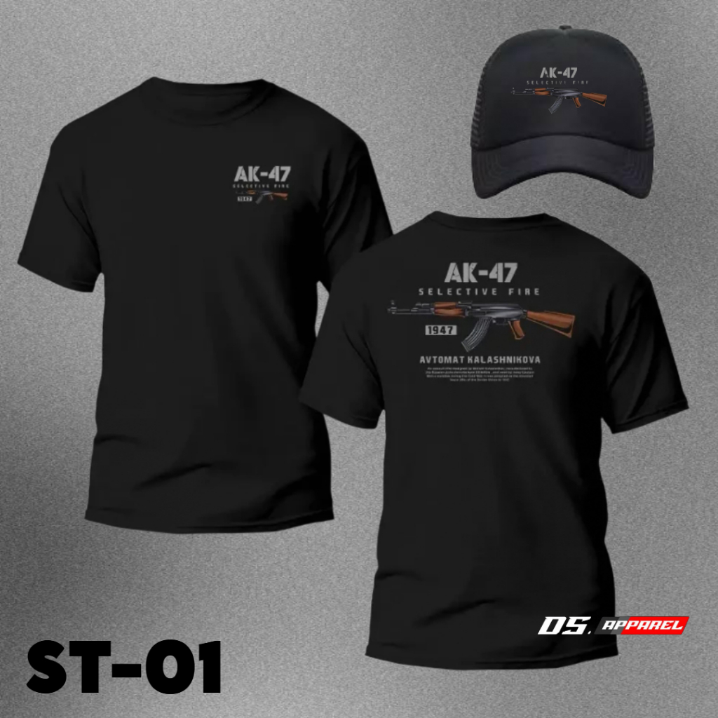 KAOS DISTRO SNIPER MILITER/KAOS PENEMBAK/KAOS ARMY~DESAIN KEREN BONUS TOPI (READY LENGAN PANJANG PEN