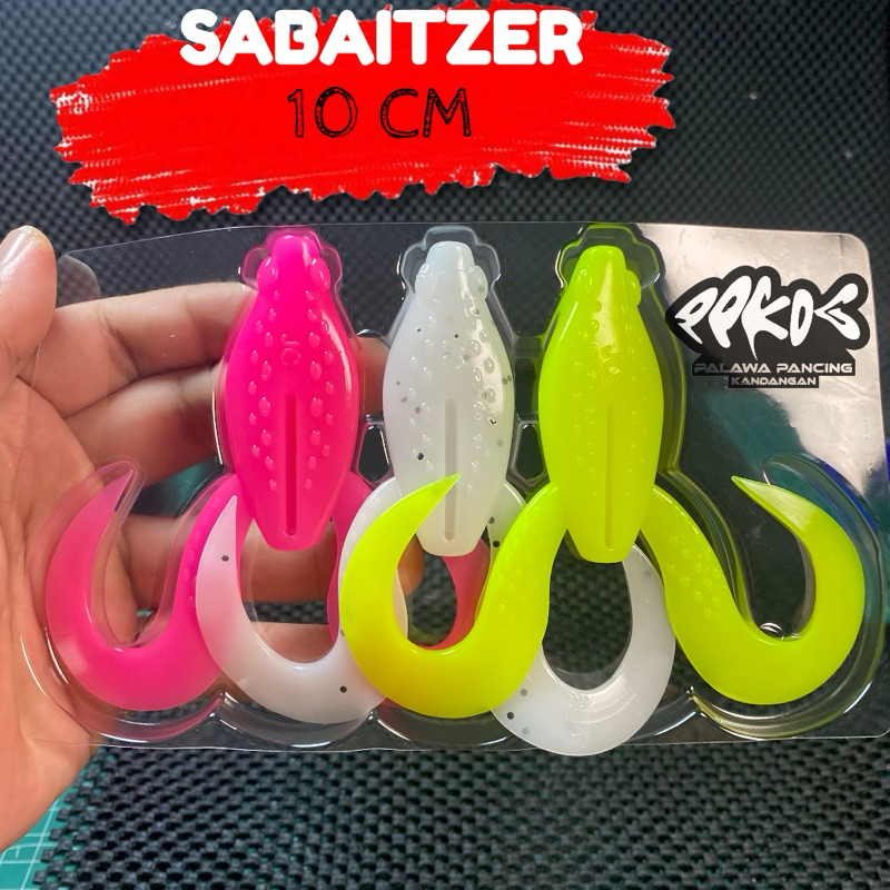 Sabaitzer 10 cm Rep Ozmy Umpan casting Toman