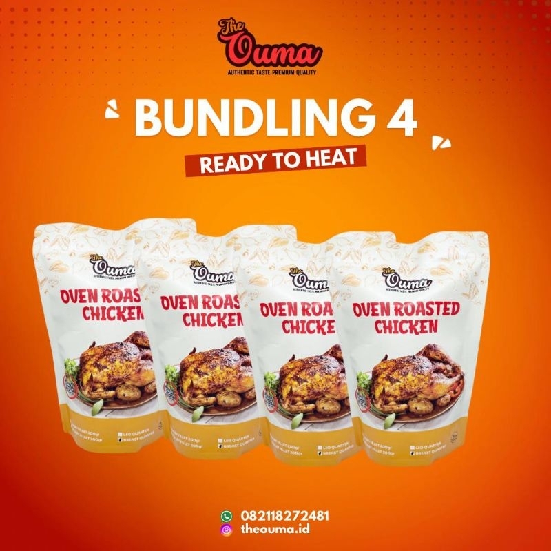 

PAKET BUNDLING 4 FROZEN ROASTED CHICKEN