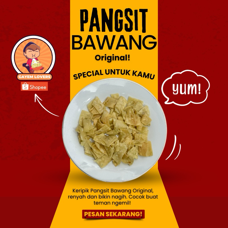 

Pangsit Bawang Original