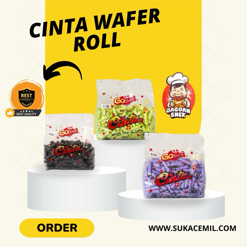 Cinta copi copi Wafer roll