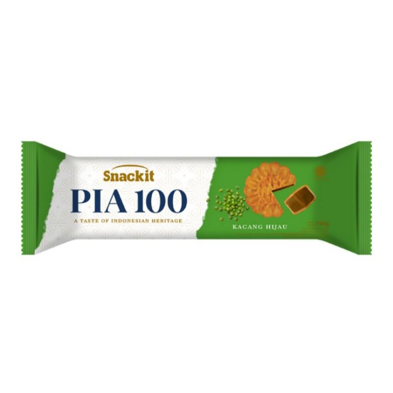 

Snackit Kue Pia 100 Kacang Hijau 150 g