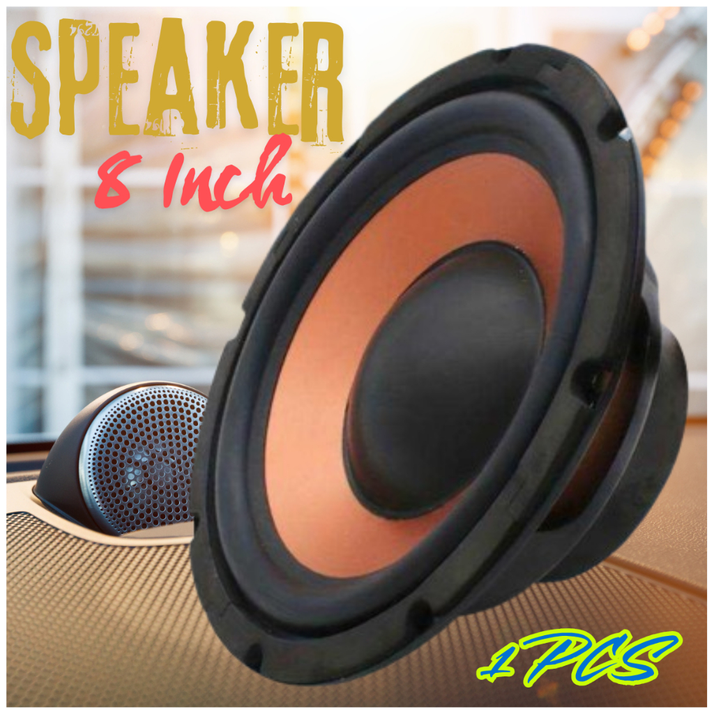 PROMO Speaker Mobil 8 Inch Subwoofer Untuk Mobil 80 W