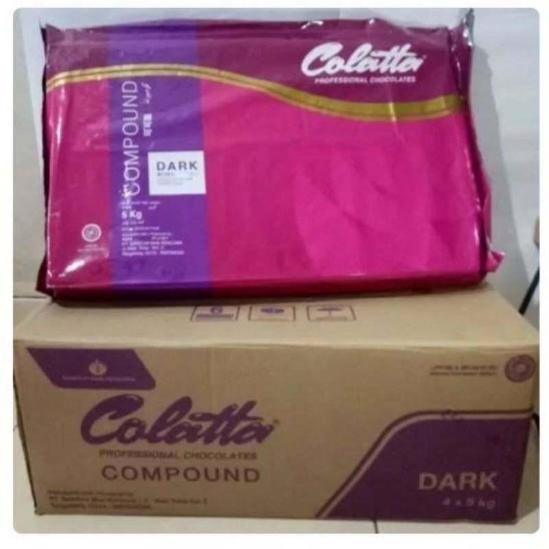 

COKLAT COMPOUND COLATTA DARK 5KG