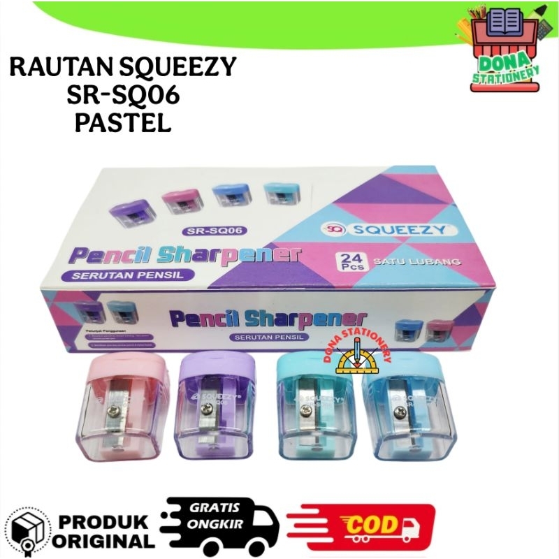 

RAUTAN PENSIL SQUEEZY PASTEL SR-SQ06 | RAUTAN LUCU | RAUTAN MURAH