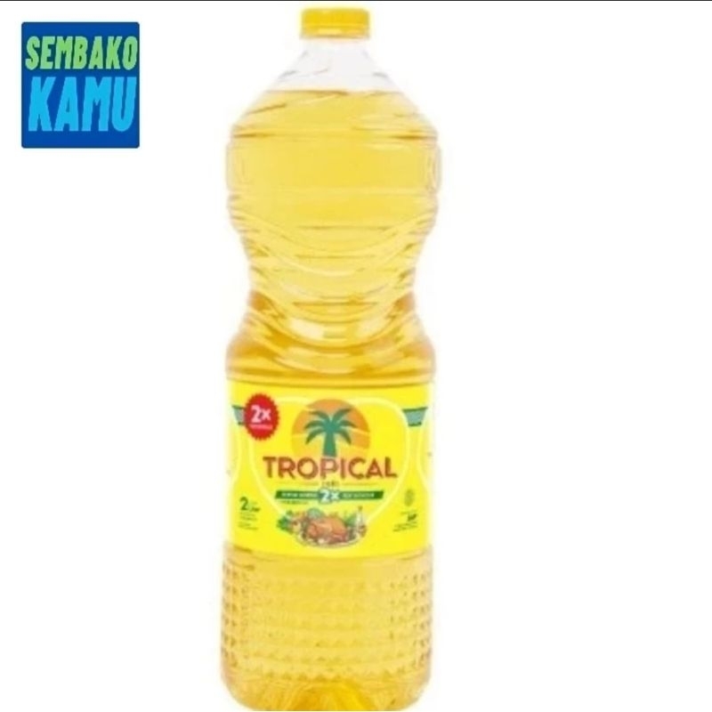 

Minyak Goreng Tropical 2 Liter - 1 Dus Isi 6