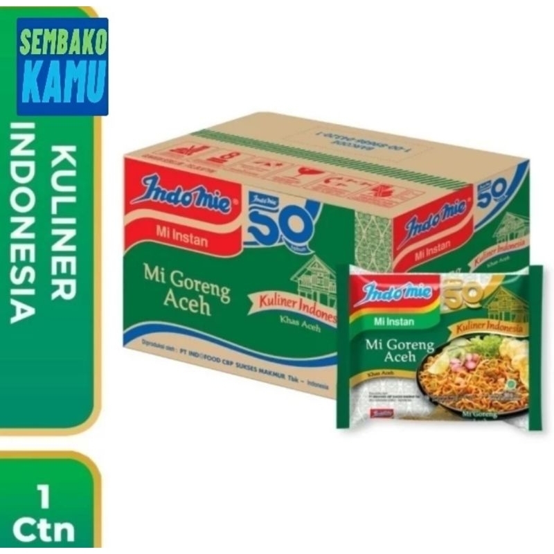 

Indomie Goreng Aceh - 1 Dus isi 40 pcs