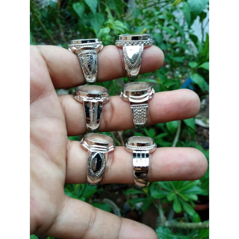 ( Harga 20Pcs ) Ring / Emban Alpaka Super Kwanjin / Model T