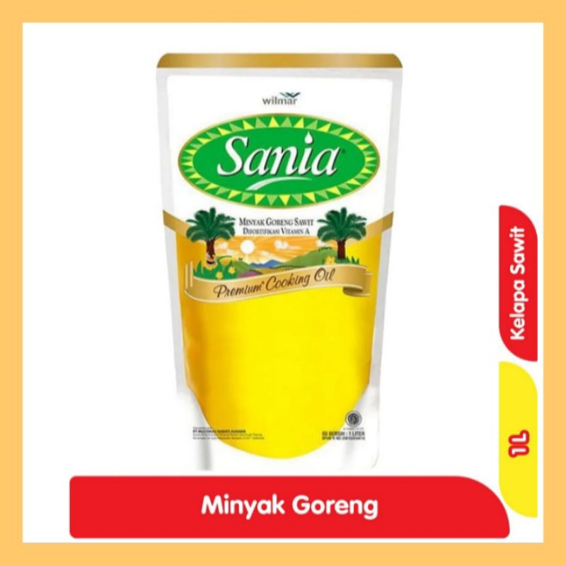 

Minyak Goreng Sania Pouch 1L