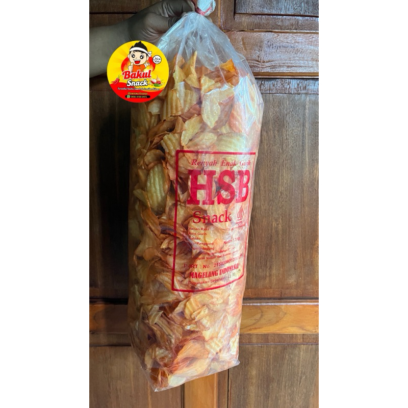

(Bakul Snack) Keripik Singkong Balado | Cemilan Singkong Balado Gurih Pedas