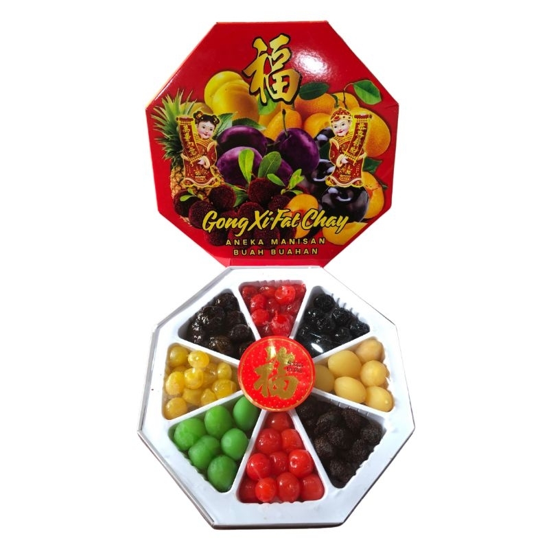 

Manisan Segi 8 Imlek Manisan PaChenKo Parcel Imlek Hadiah