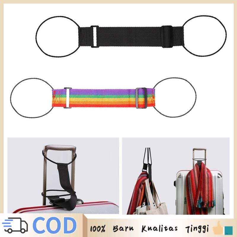 Tali Koper Elastis Luggage Strap Belt Tali Koper Luggage Strap Pengikat Tas Koper