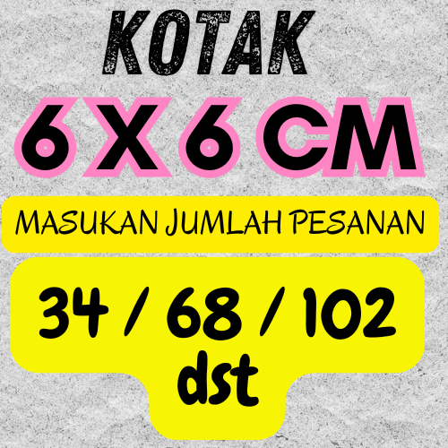 

CETAK STIKER LABEL KOTAK CUSTOM CHROMO OLSHOP STICKER KEMASAN MAKANAN MINUMAN PRODUK TOPLES
