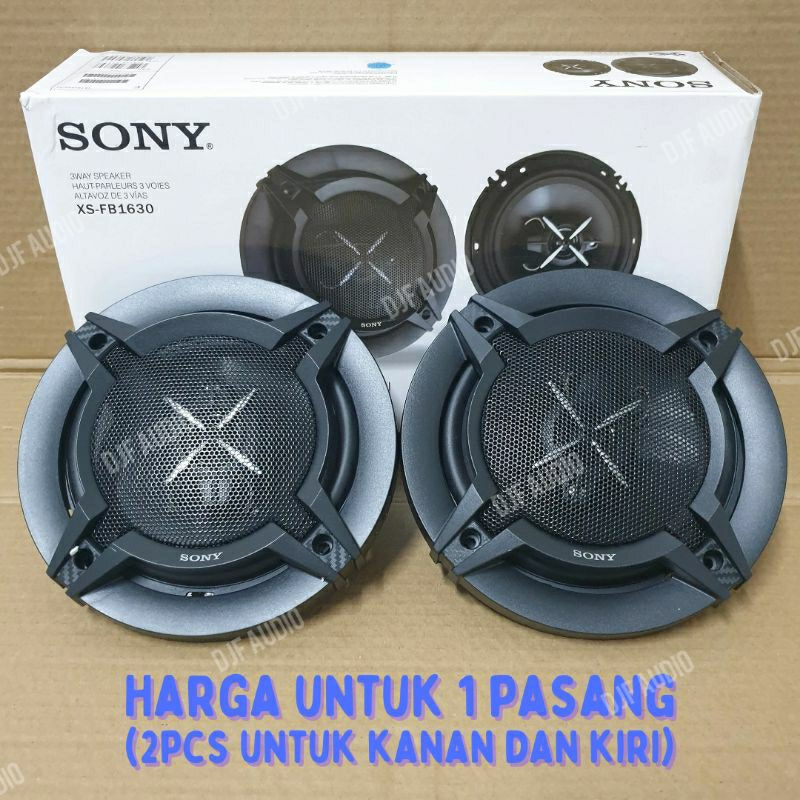 Speaker Coaxial Sony XS-FB 1630 - 6 INCH - 3 Way Speaker - XS FB 1630 - Speaker dan twitter untuk Pi