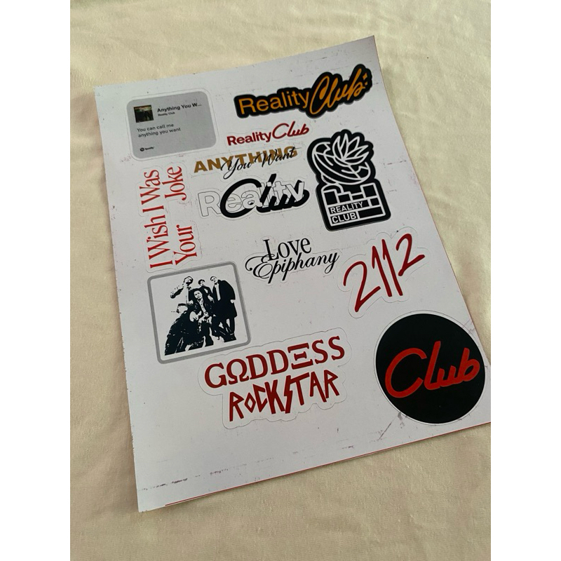 

Stiker Band Reality Club Stiker Cutting Siap Pakai