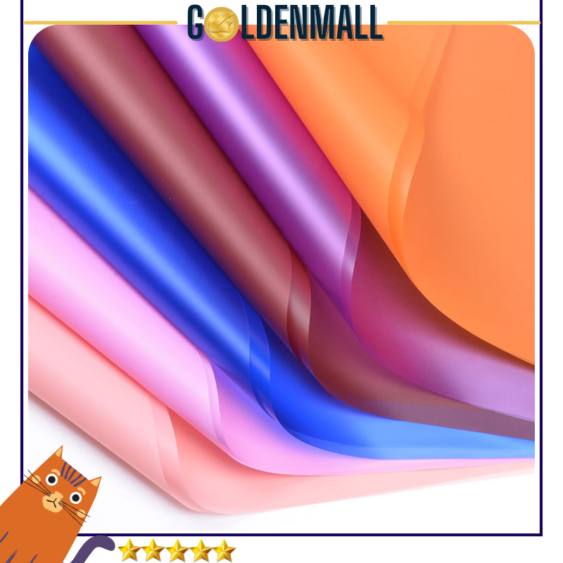 

20 LEMBAR Kertas Buket Bunga Transparant Cellophane Wrapping Paper Transparan 6198