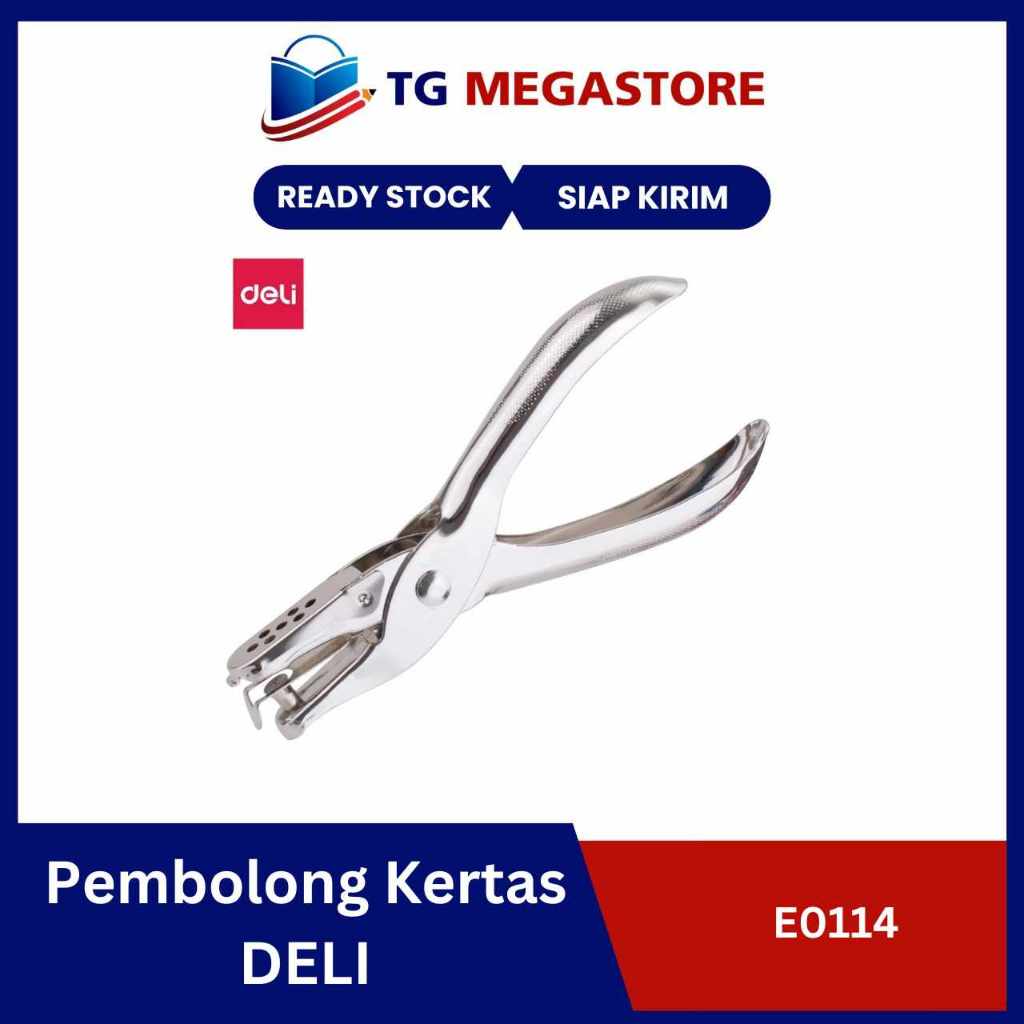 

Pembolong Kertas Deli E0114 Hole Punch