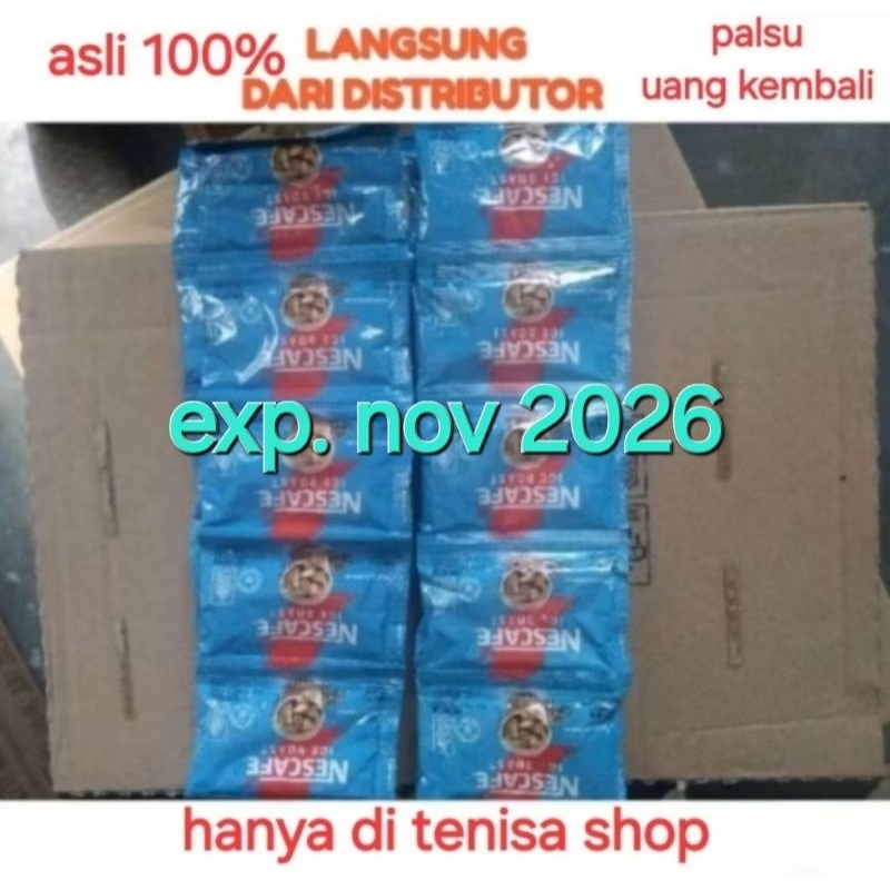 

NESCAFE ICE ROAST AMERICANO 2gr 1 renceng 10 pcs//kopi bubuk/kopi murni/kopi larut dalam dingin/kopi pahit