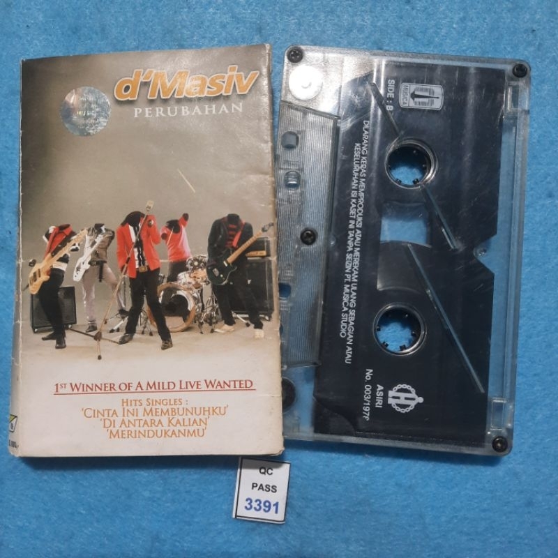 Kaset pita D masiv / Perubahan