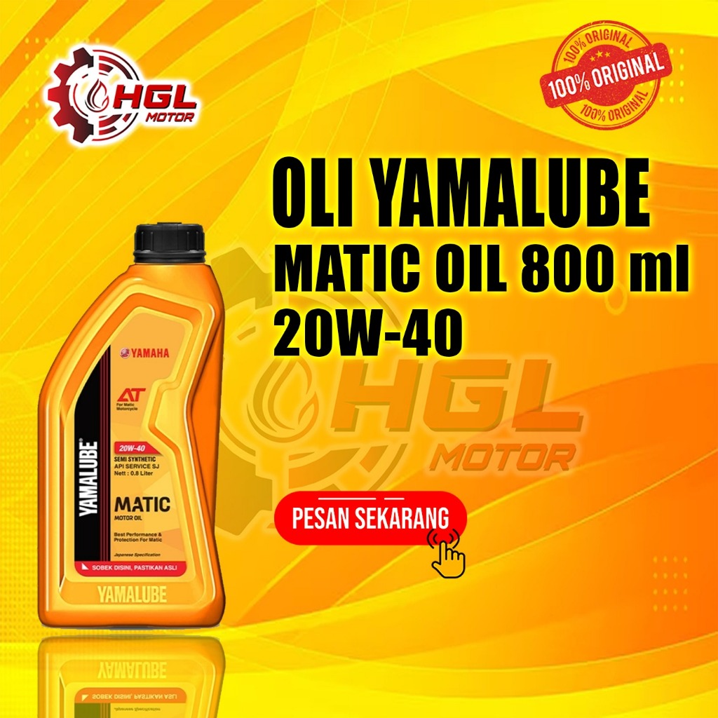 Oli Yamalube Matic 20w-40 Original