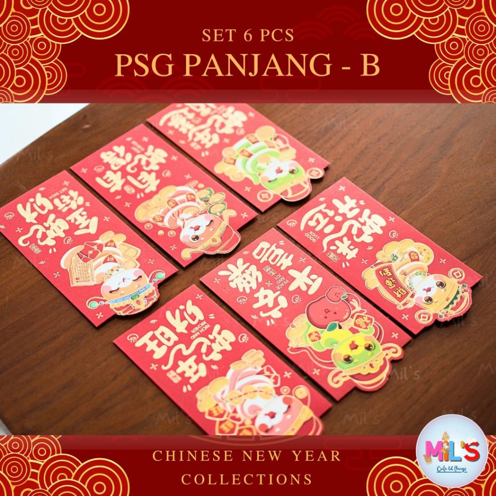 

[ CUTE MIL'S ] ANGPAO PERSEGI PANJANG BERDIRI PANJANG ULAR SNAKE RED GOLD MERAH EMAS IMLEK VERTIKAL PREMIUM TAHUN ULAR 2025 ANGPAU CNY DOMPET LIPAT HONGBAO CHINESSE NEW YEAR OF THE SNAKE 2025