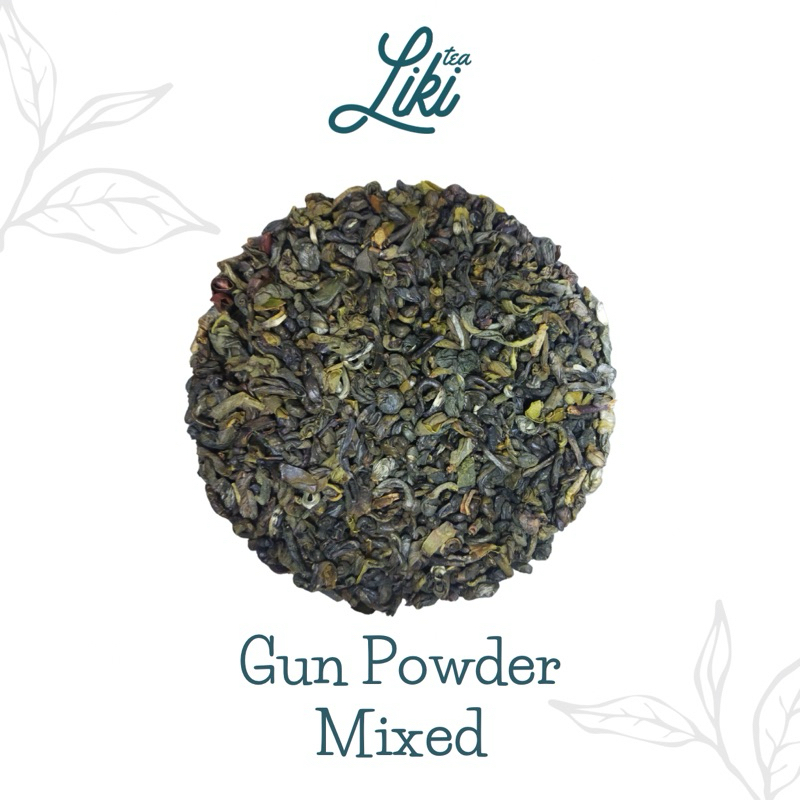 

Green Tea - Gun Powder Mixed - Premium Grade
