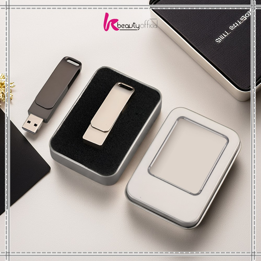 KB-C1192 Flashdisk Packaging Box Universal / Tempat Usb Flash Disk Kotak Kaleng Penyimpanan USB / Ko