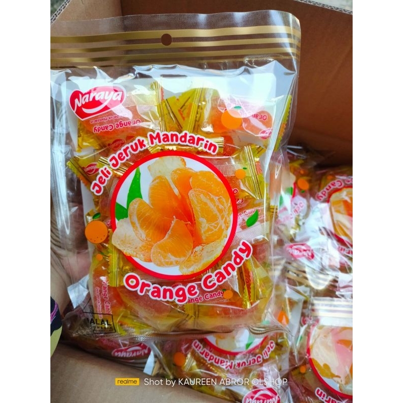 Naraya Jelly Jeruk Mandarin Murah