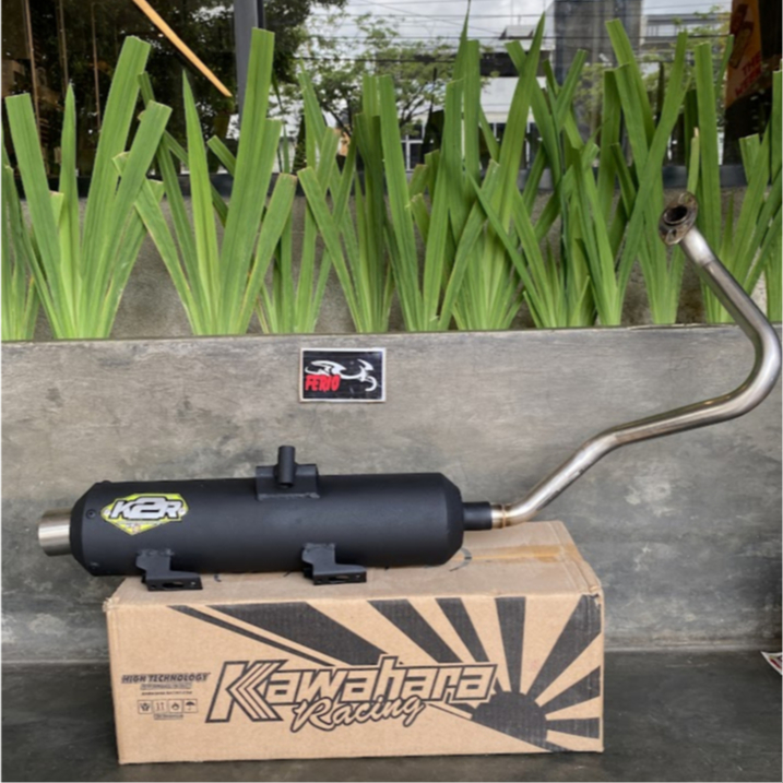 Knalpot KAWAHARA K2R Standar Harian Mio M3 Grand Filano Original Kawahara Hitam