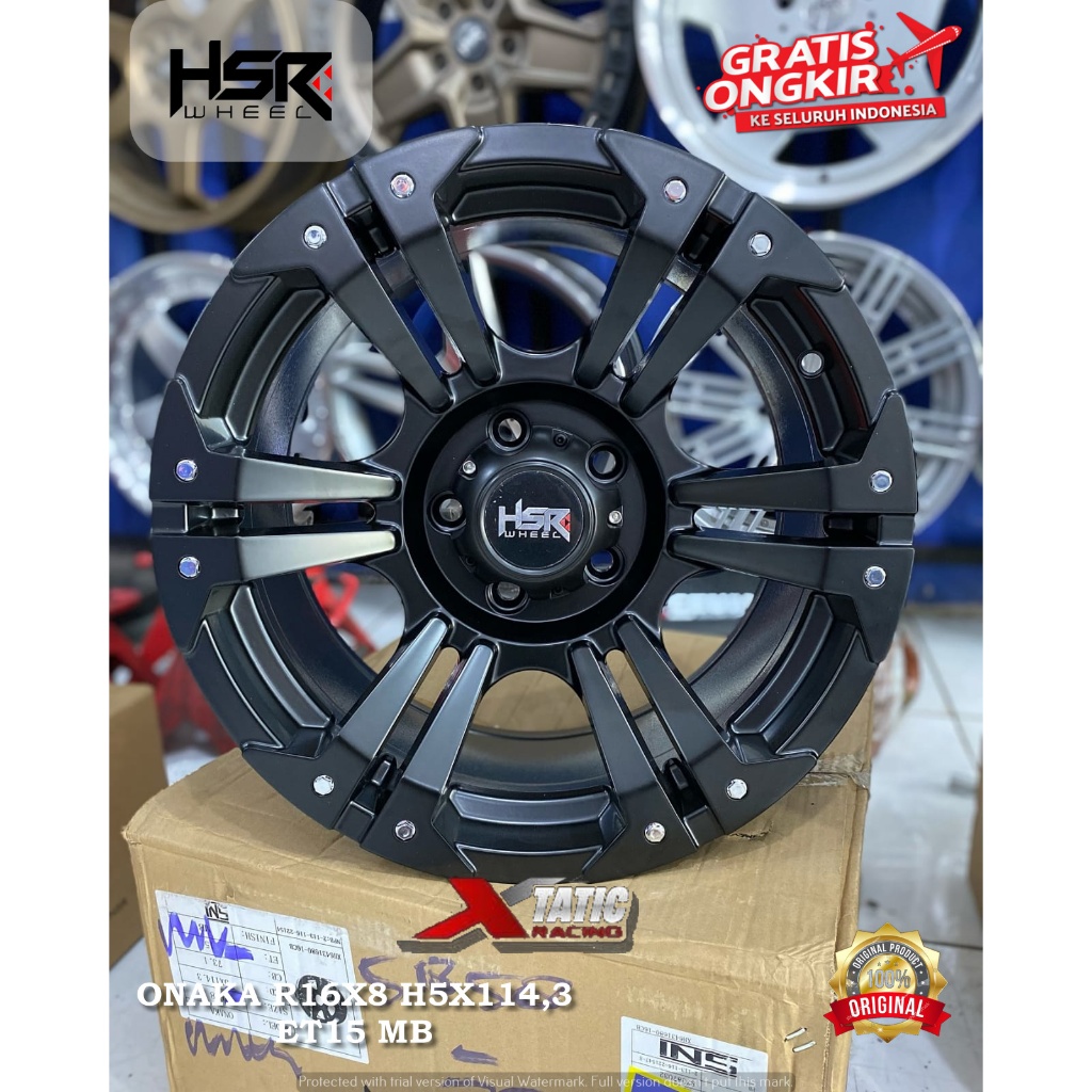 VELG MOBIL MURAH R16 PAS DI RUSH,TERIOS,XPANDER