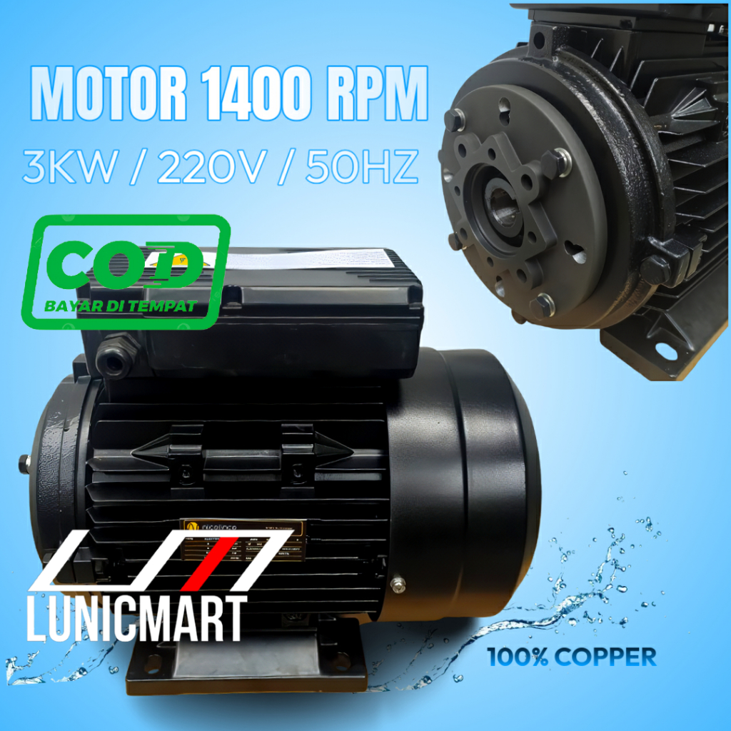 MOTOR UNIVERSAL FOR HIGH PRESSURE 1400RPM / 220V / 50HZ