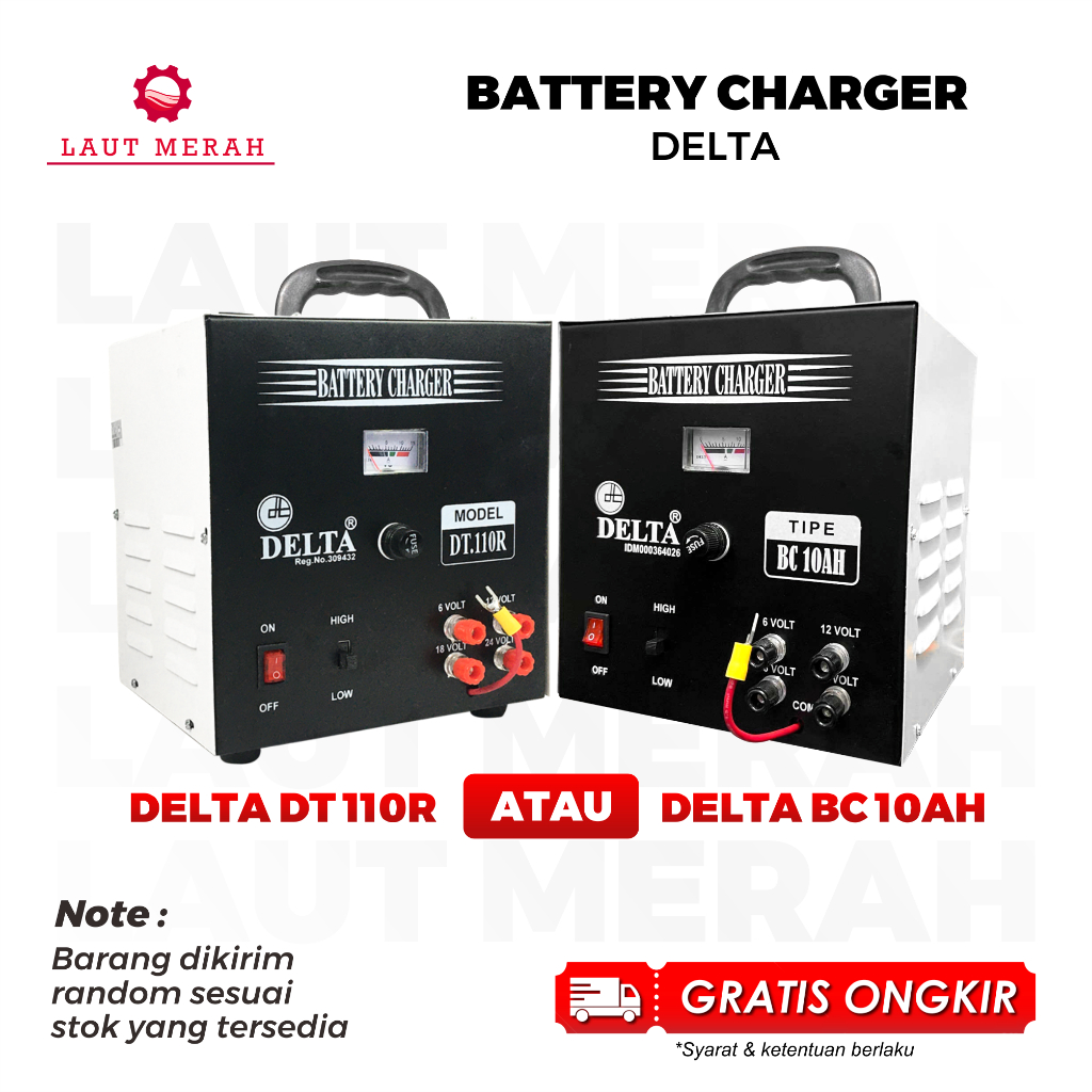 BATTERY CHARGER CAS AKI DELTA DT110R/BC10AH