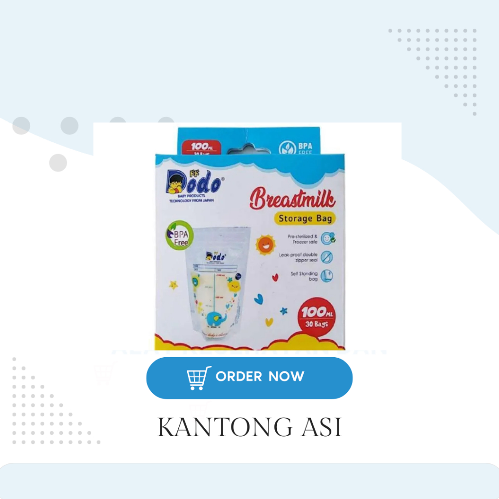 Kantong Asi / Dodo Breastmilk bags 100ml#Kantong Asi Dodo#Kantong Asi 100ml