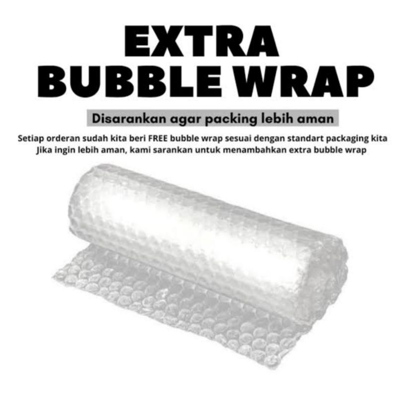 

EXTRA BUBBLE WARP READY!!!STOCK TERBATAS