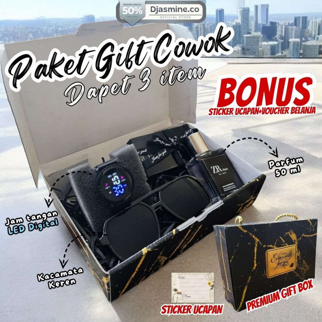 PROMO Kado untuk cowok lengkap full set | Kado untuk suami lengkap full set | Kado untuk cowok