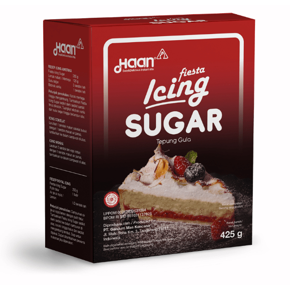 

HAAN FIESTA ICING SUGAR 425GR