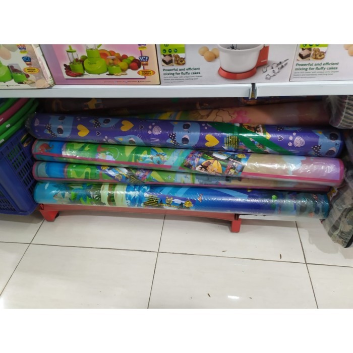 Tikar Lipat Karakter Matras Bayi Foam XPE Gulung 120x200cm | Karpet | TIKAR SPON KARAKTER | TIKAR EV