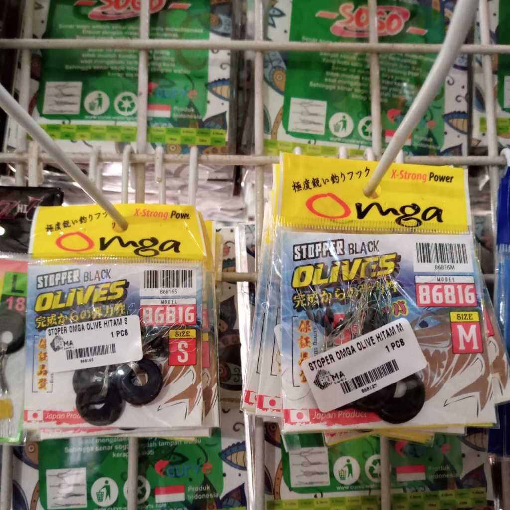 OMGA STOPPER OLIVE BLACK PANCING Stopper Pancing Omga