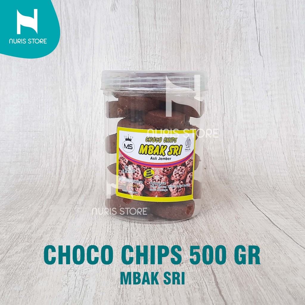 

Choco Chips 500gr - Mbak Sri Kue Lebaran