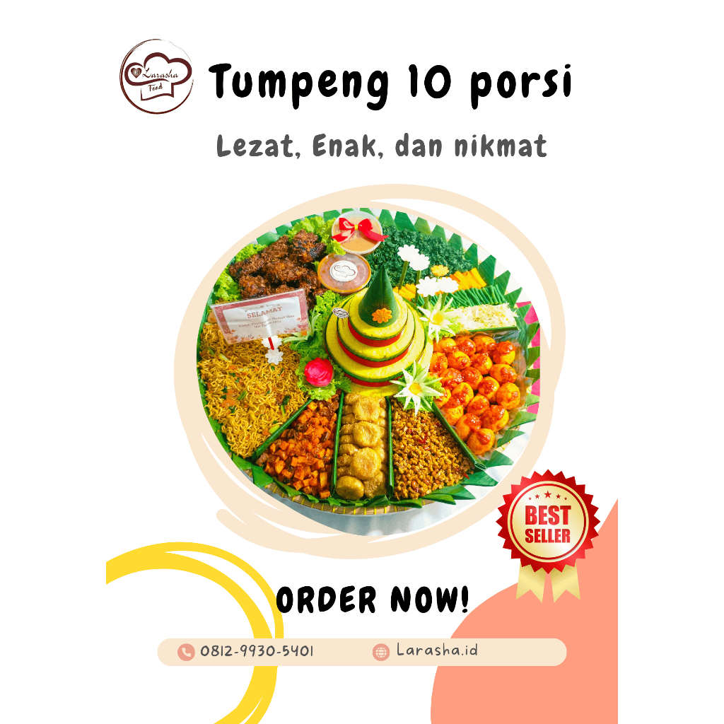 

Tumpeng Nasi Kuning Spesial/Tumpeng/Nasi Kuning
