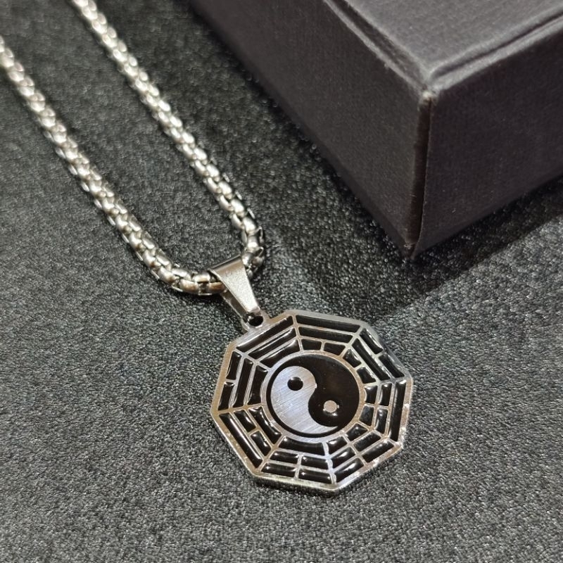KEXA - Kalung Titanium Ying Yang Anti Karat