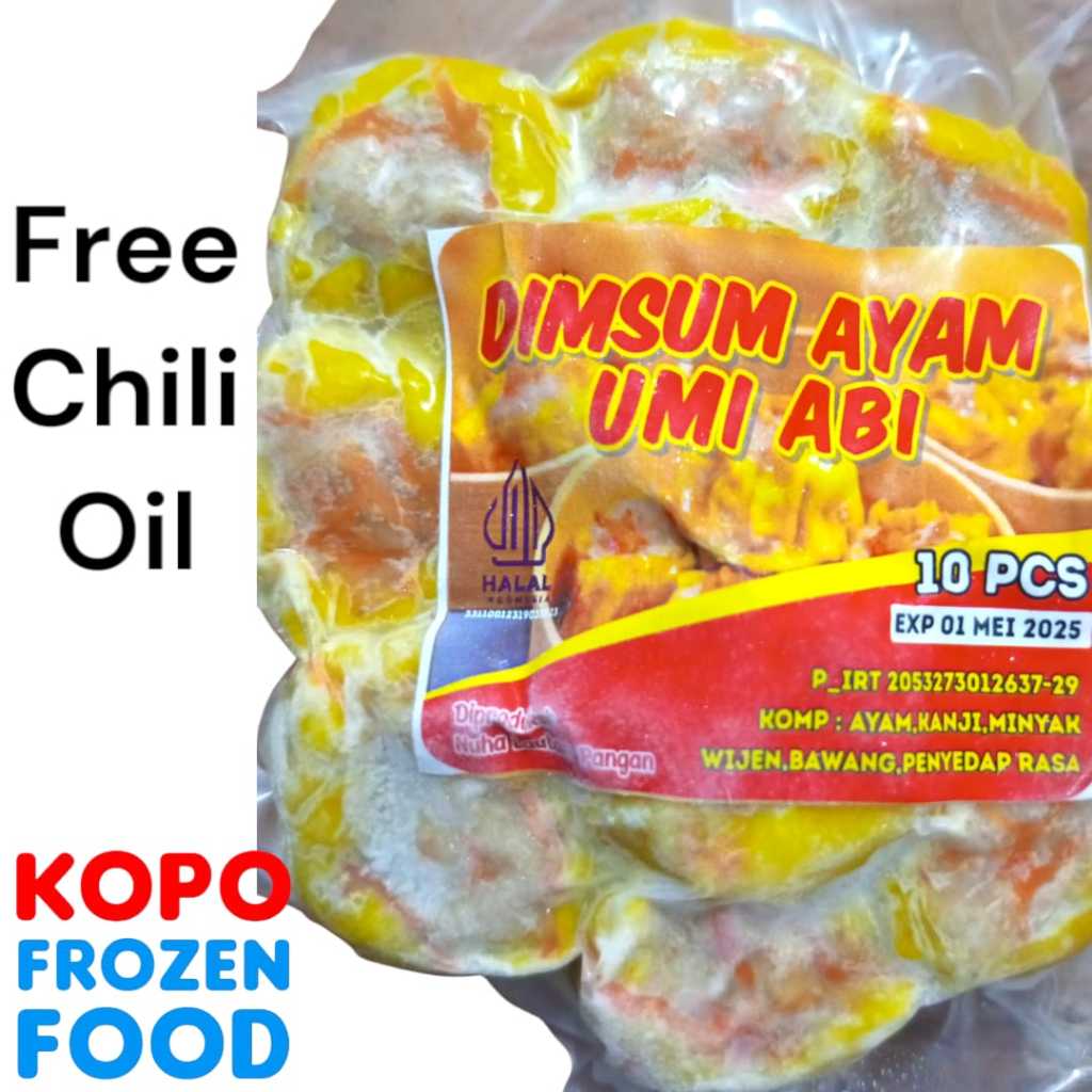 

Umi Abi Dimsum Free Chili Oil